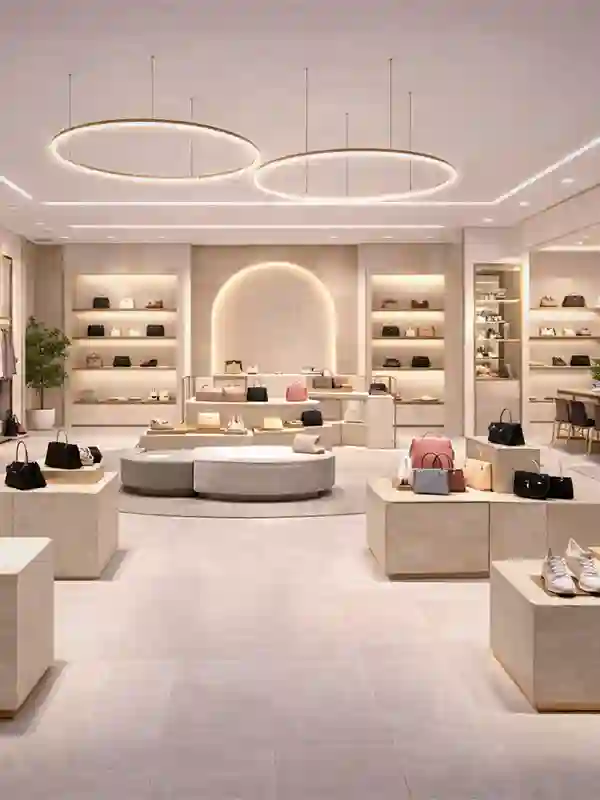 Luxury retail showroom interior design and execution by AGOID